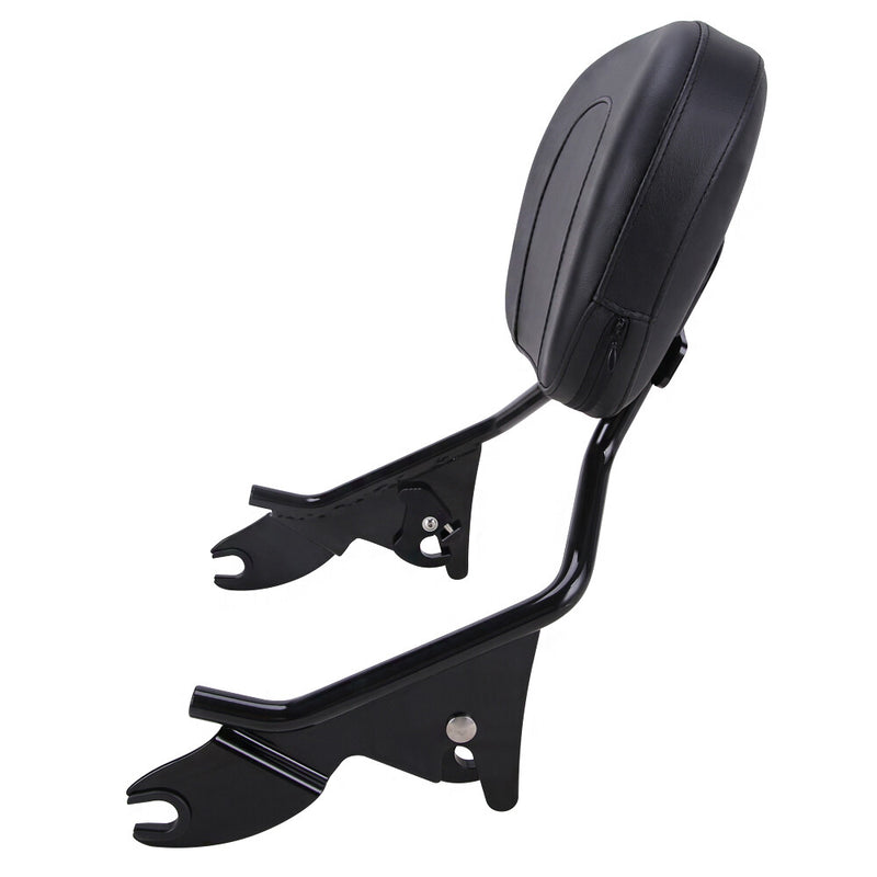 Backrest Sissy Bar Luggage Rack & Docking Kit for Harley Touring Glide 2009-2024