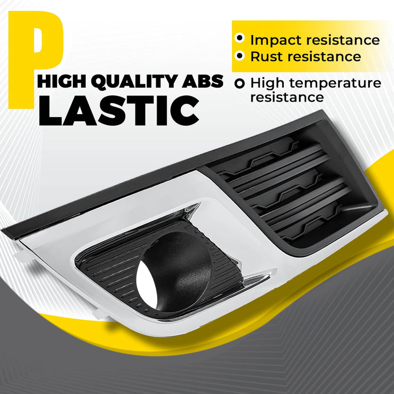 DURAFORCE Fog Light Bezel Cover for Chevy Traverse 2013-2017 Right Passenger Side Trim