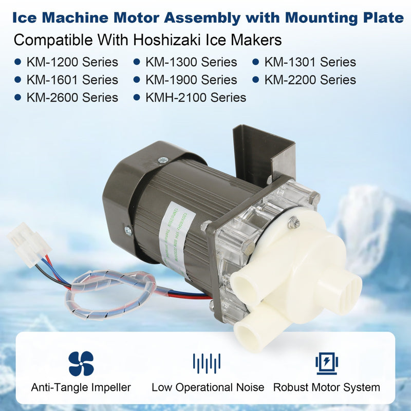 S-0731 Water Pump for Hoshizaki Ice Machine Motor Assembly Plate