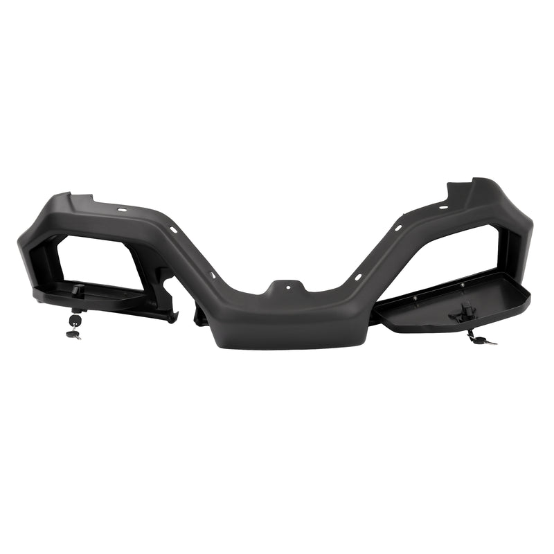 Black Golf Cart Dashboard Dash Cover w/ Key for Yamaha Drive2 2017-Up