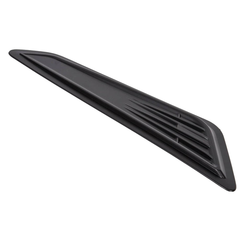 DURAFORCE Black Bonnet Hood Vent Scoop Covers for Chevy Camaro 2016-23 2019 2020 1LT LT RS