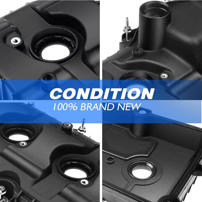 2x Valve Covers for 13-16 Ford F-150 15-17 Expedition 3.5L Turbo Aluminum
