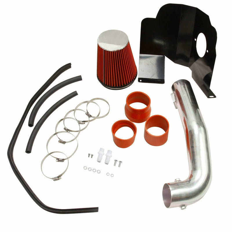 Cold Air Intake System w/ Filter Shield for Chevy GMC 1500 5.3L 6.2L 14-18