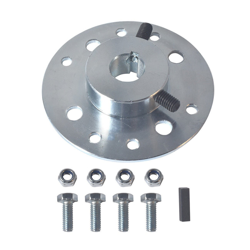 Sprocket Hub 3/4 Bore Universal Bolt Circle for 4 4.5 5 Inch Brake Drum and Band