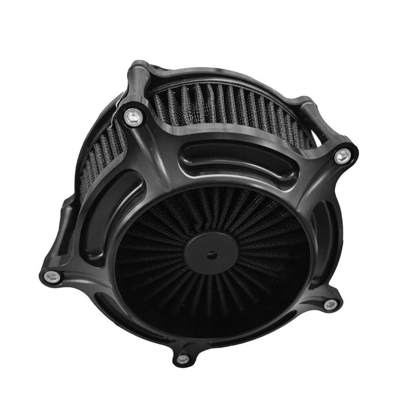 Black Air Cleaner Intake Filter for Harley Touring Road King Street Glide