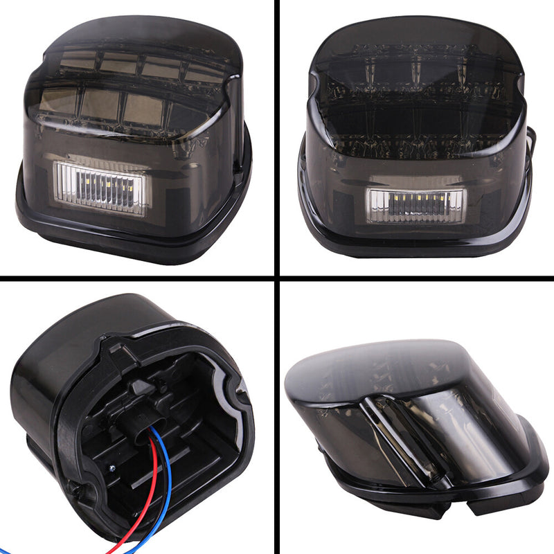 LED Rear Tail Light Brake Smoke for Harley Touring Glide Dyna Softail Sportster