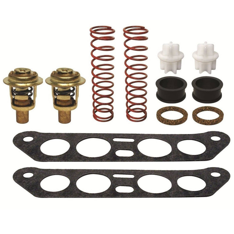 DURAFORCE 18-3673 Thermostat Kit for Johnson for Evinrude 140HP 115HP 112HP 85HP