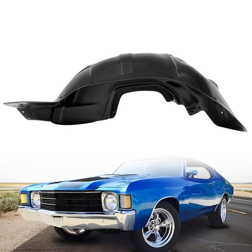 DURAFORCE Inner Wheel Housing Left Fender for Chevy Chevelle El Camino Monte Carlo 68-72