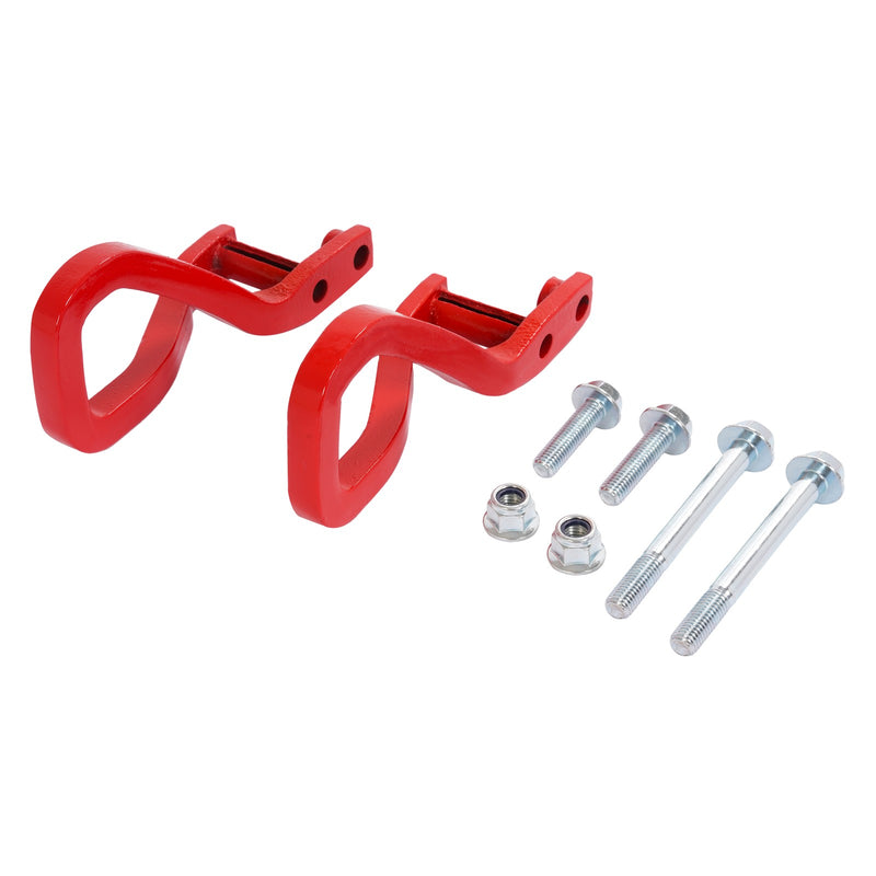 Heavy Duty Front Car Tow Hooks With Bolts Red for GMC Sierra 1500 2019-2026