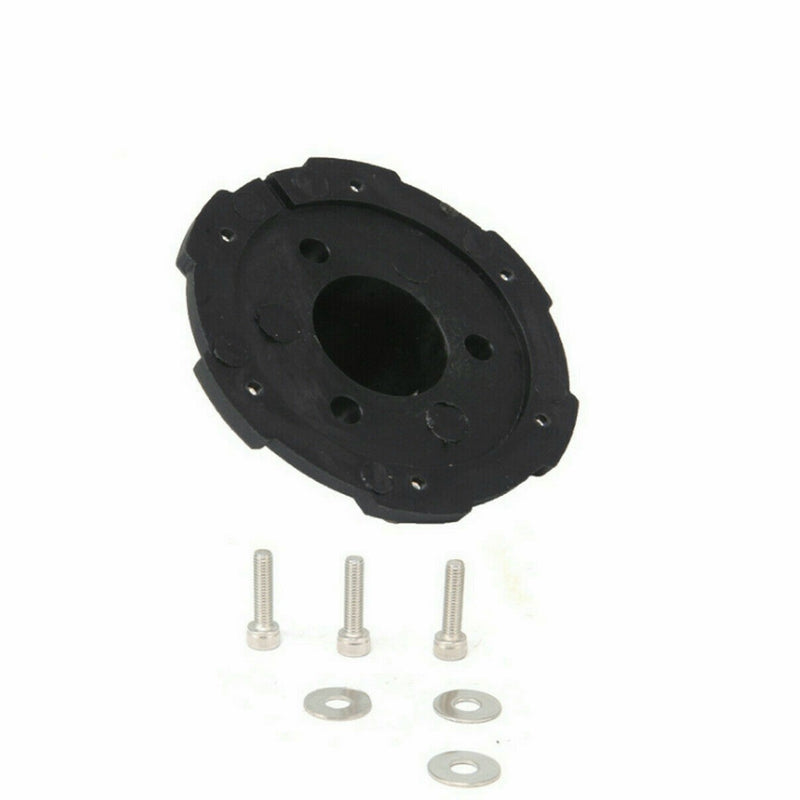 Black Antenna Base Cover for Jeep Wrangler JK JL JT fits 07-21