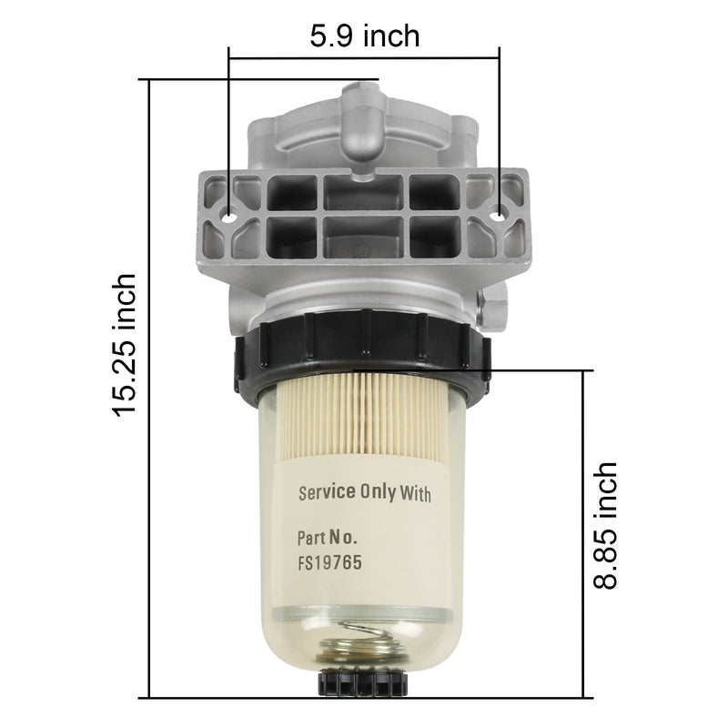 382 DVC Fuel Water Separator 382950FTLS07 for DAVCO DVC382950FTLS07