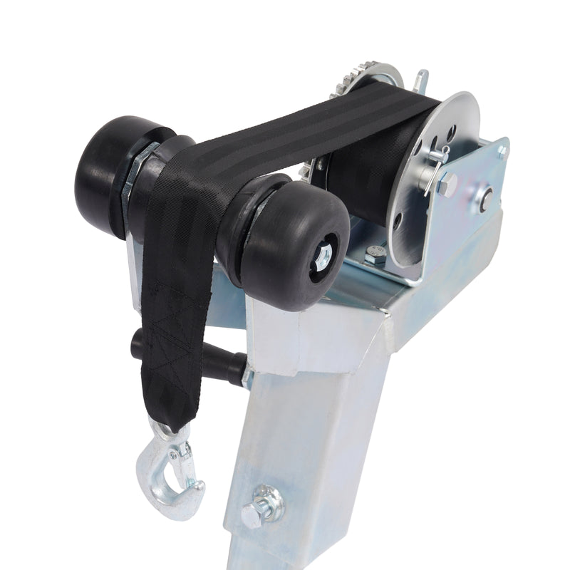 1400lbs Winch Stand Winch Post with Roller for Boat Trailers Adjustable