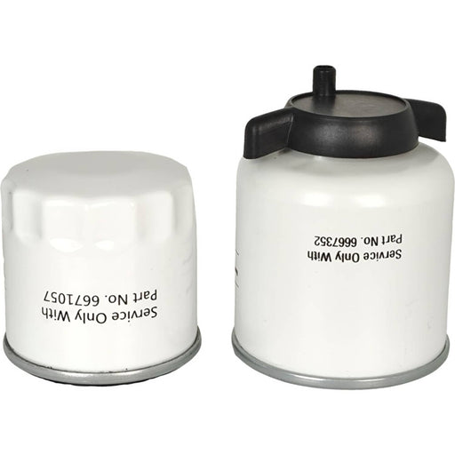 DURAFORCE 87036044 6671057 Oil Fuel Filter Kit for New Holland LS140 LS150 LS170
