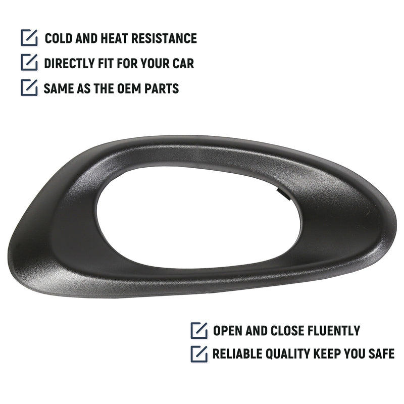 15214501 Front Left Inside Door Handle Bezel for Chevy Trailblazer 2002-2009