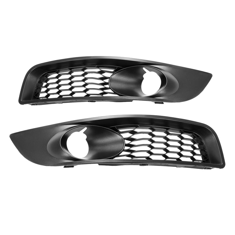 Fog Light Bezels Grille Covers for Chevrolet Impala 2006-2013 Black Left Right