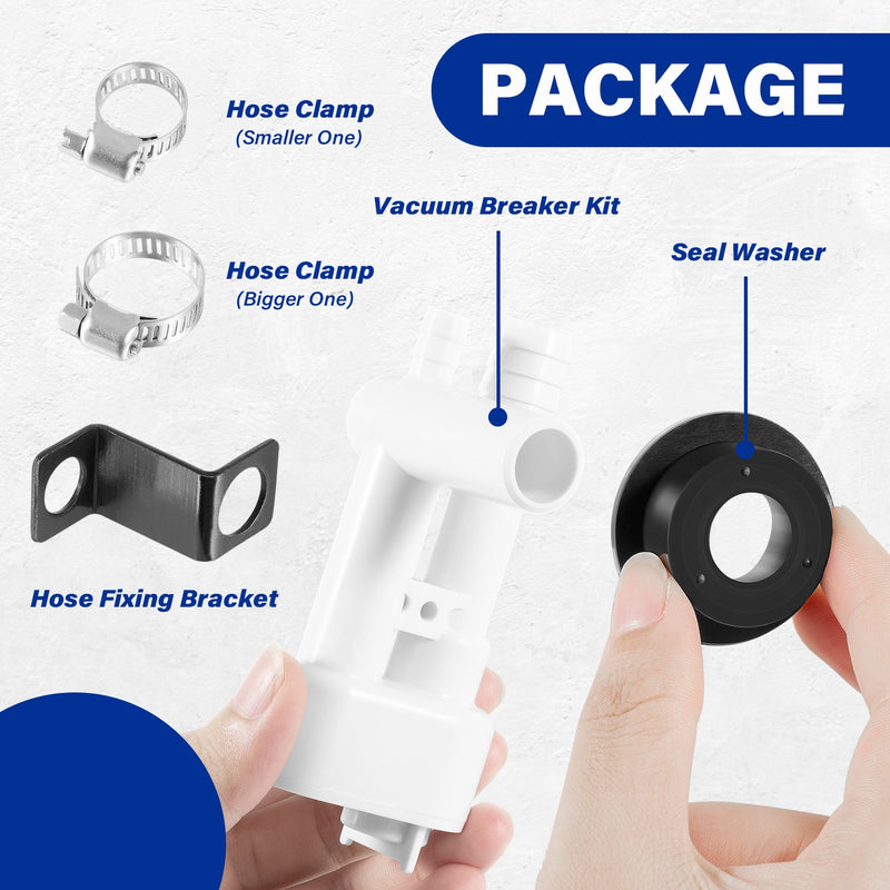 385230335 Toilet Vacuum Breaker Kit with Diverter Valve for Dometic