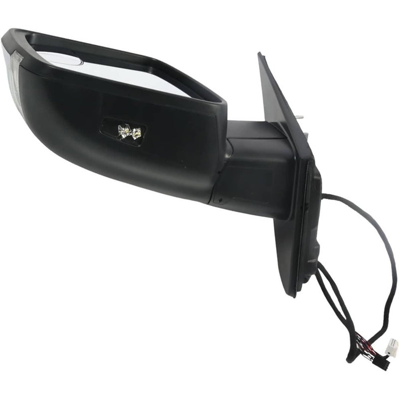 Left Side Power Fold Heated Mirror LED Signal BSD for 2019-2024 Dodge Ram 1500