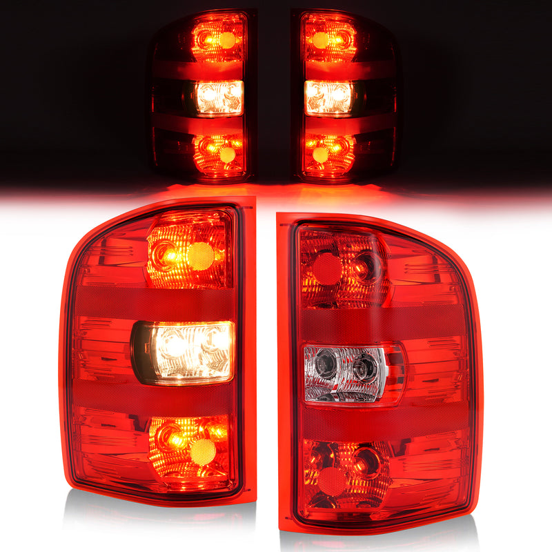 Rear Tail Lights for Chevy Silverado 2007-2013 2014 1500 2500 3500 Left Right