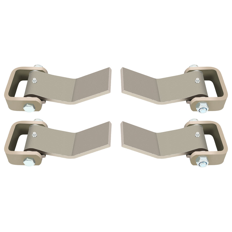 4 Strap Style Long Leaf Steel Weld On Dump Trailer Door Hinge Greaseable Cargo