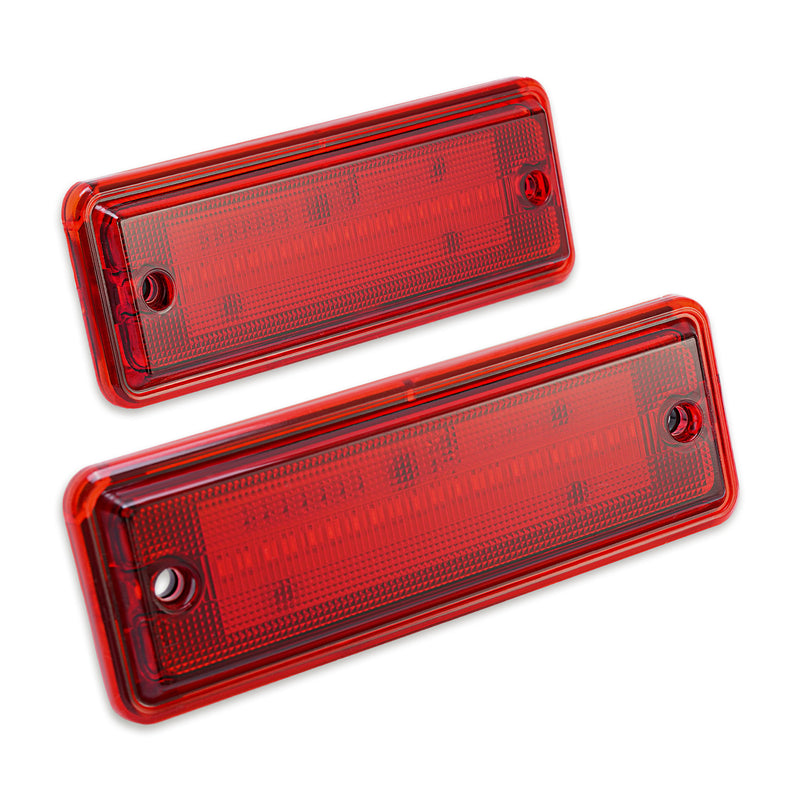 LED Rear Side Marker Parking Lights for El Camino Caballero Malibu 1978-1987