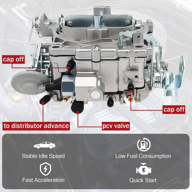 4MV Rochester Quadrajet Carburetor 750 CFM for Chevy 327 350 427 454 4 Barrel