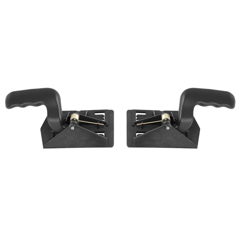 DURAFORCE Black Inside Door Handles for GMC Sierra 1500 2002-2006 LH RH 2 Pieces