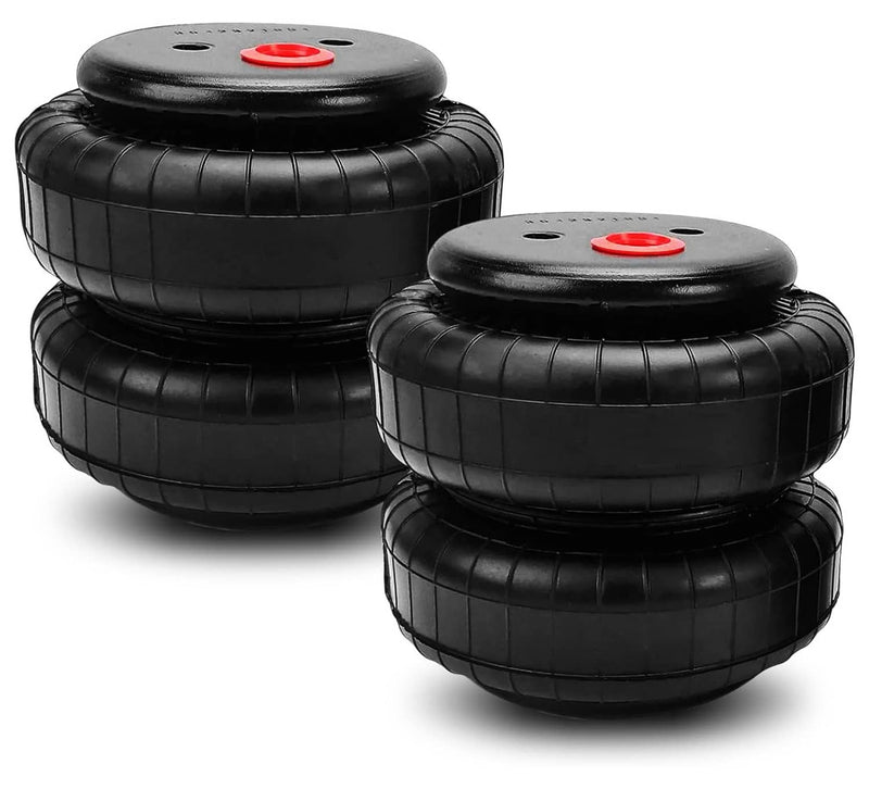 2500 lb Air Ride Suspension Bags 1/2" NPT Single Port Heavy Duty 2Pcs