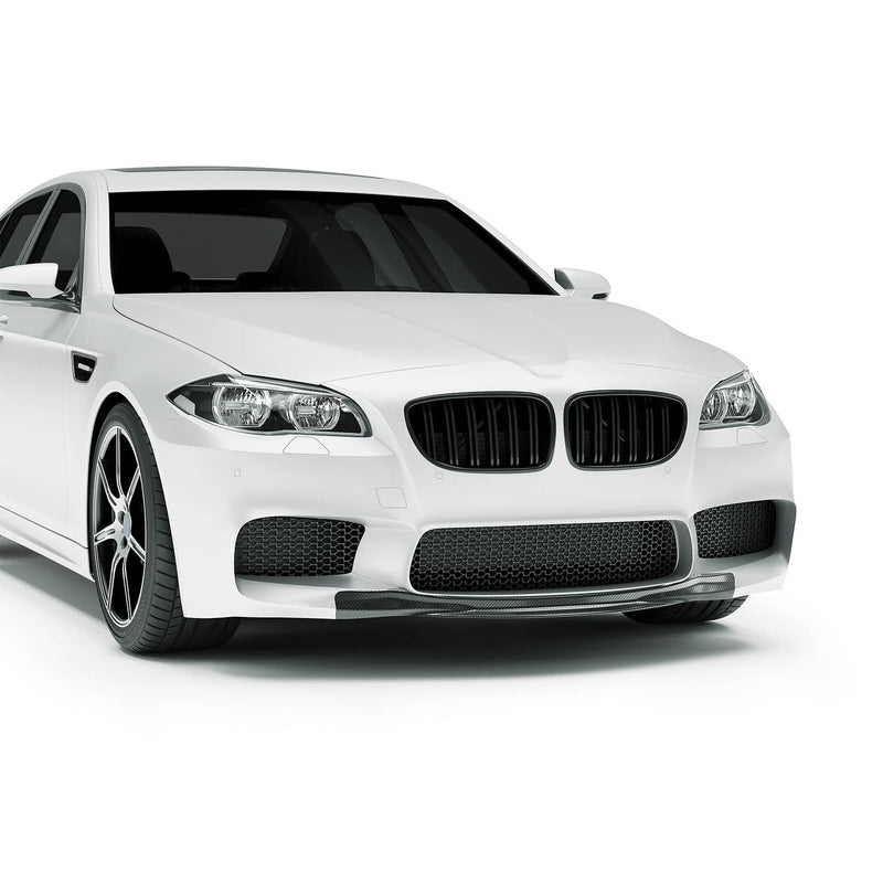 DURAFORCE Front Bumper Lip Spoiler Splitter for BMW F10 M5 2012-2017 Carbon Fiber ABS