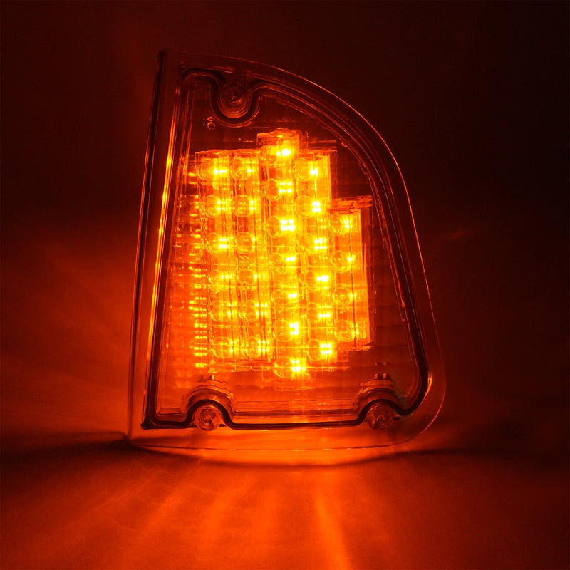 Amber Turn Signal Lights for KW for Kenworth K300 T300 T330 T600 1986-2008 Pair