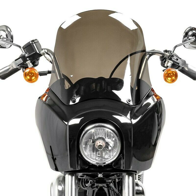 Front Fairing w/ 15'' Windshield Windscreen for Harley Dyna Wide Glide 2006-17