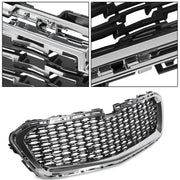 DURAFORCE Fit 2014 2016 Chevrolet Malibu 14-16 Front Bumper Center Grill Chrome Grille