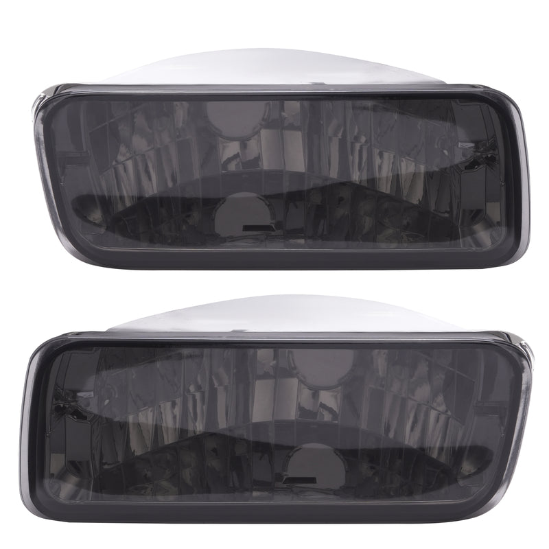 Smoke Lens Bumper Turn Signal Light Assembly for Chevy Camaro 1985-1992