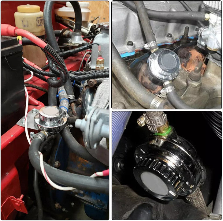 1-6 PSI Adjustable Fuel Pressure Regulator Kit for Carburetor Engine