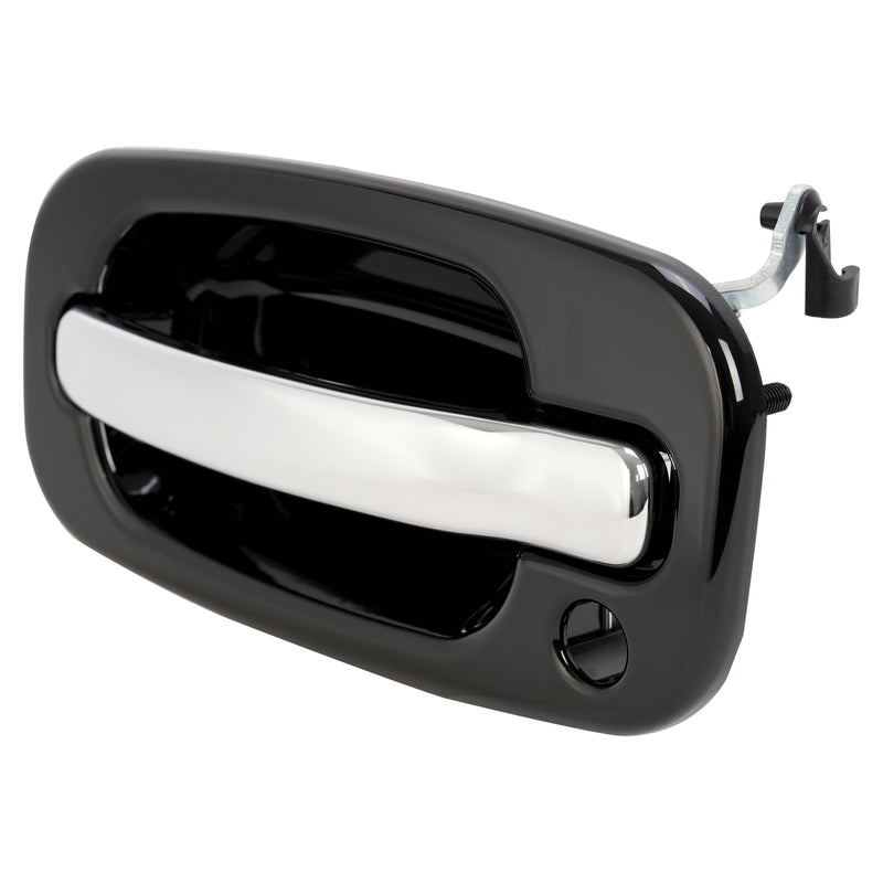 Front Exterior Door Handles Set Left Right Chrome for Silverado Sierra 1999-2006