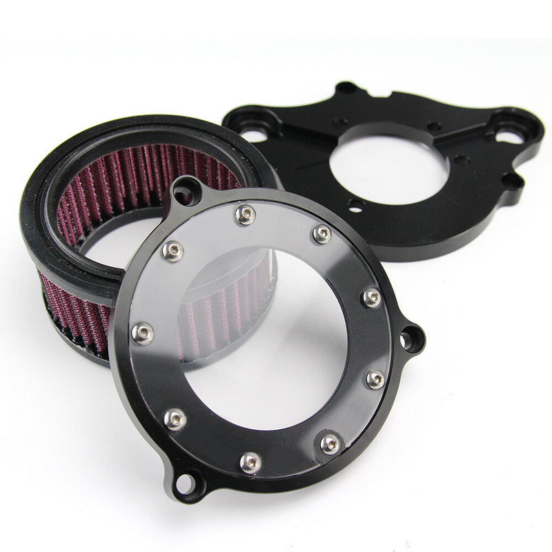 Lucency Air Cleaner Intake Filter Systems for Harley Sportster XL 883 1200 04-17