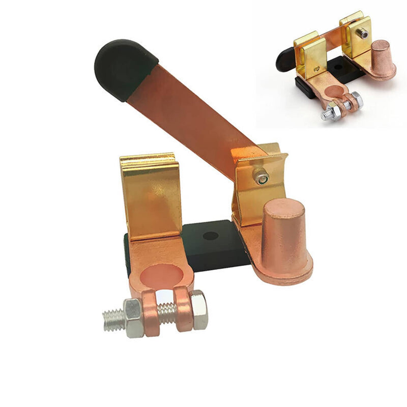 Knife Blade Switch Battery Disconnect Top Post Heavy Duty Shut Off Car 12v 24v