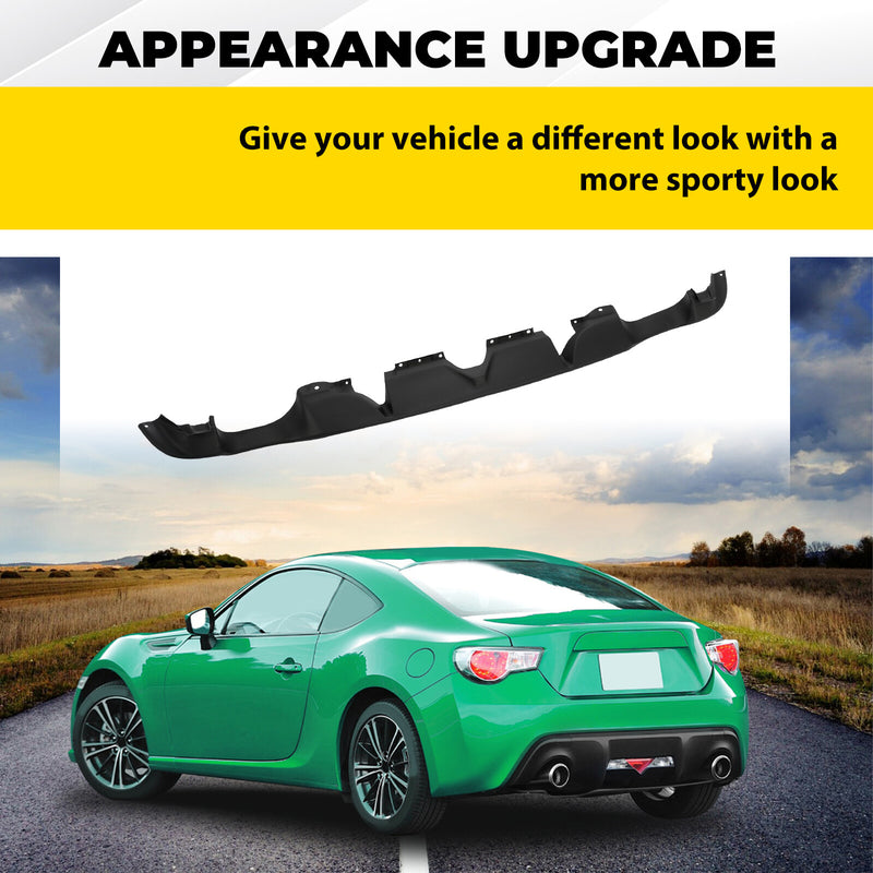 Rear Diffuser Lip Spoiler for Scion FRS for Toyota 86 for Subaru BRZ 2013-2020