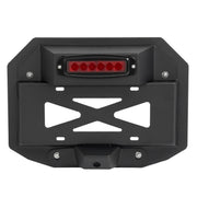 DURAFORCE Spare Tire License Plate With Third Brake Light for Jeep Wrangler JK 2007-2018