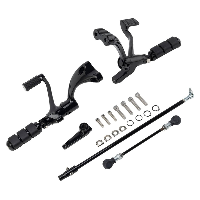 Forward Controls Complete Footpegs Levers Kits for Harley Sportster 2014-2022