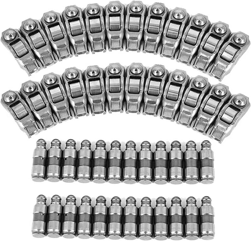 48Pcs Rocker Arms & Valve Lifters Kit for Jeep Dodge Chrysler 3.6L 3.2L 2011-20