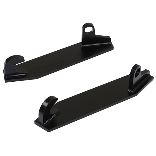 DURAFORCE Mounting Weld On Brackets for Root Rake Rock Stump Grapple Bucket Attachment 2pc