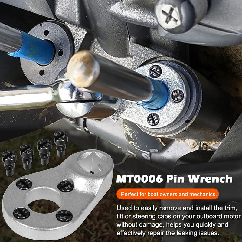 115225FS MT0006 Trim Tilt Seal Kit Outboard Pin Wrench for Yamaha