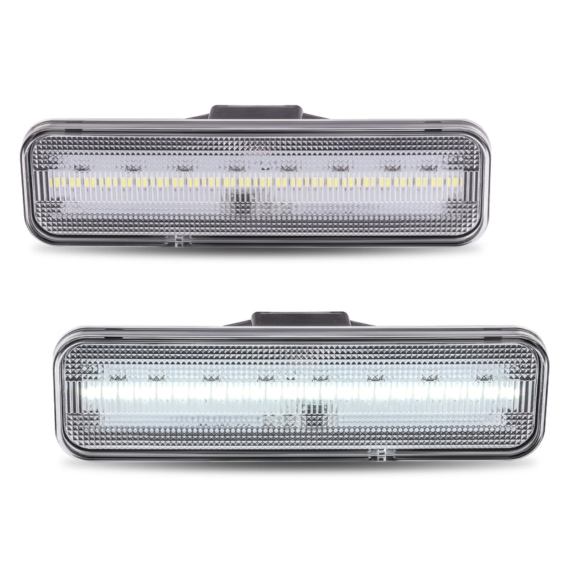 LED Front Bumper Side Marker Lights for El Camino & Caballero 1978-81 1982-1987
