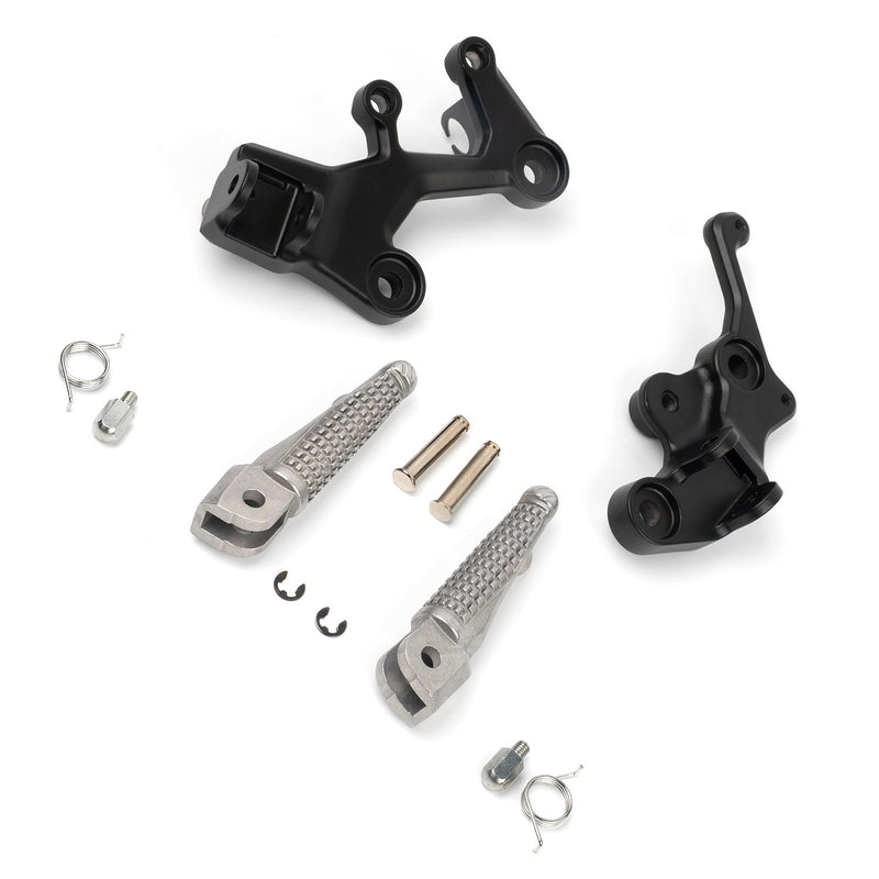 For Kawasaki Ninja 400 Rider Footpeg Driver Footrest with Mount Bracket