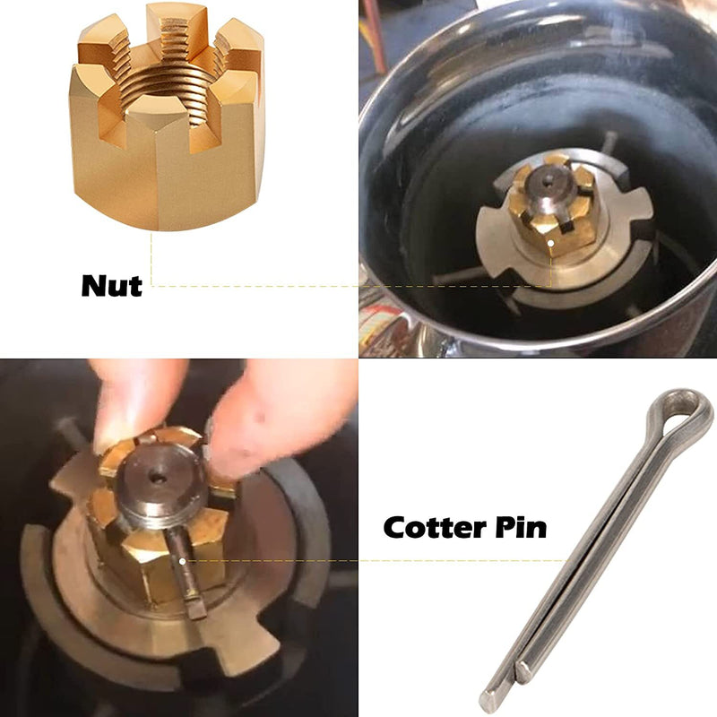 150-300HP Propeller Hardware Kit Thrust Washer Spacer Nut for Yamaha Outboard