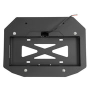 DURAFORCE Spare Tire License Plate With Third Brake Light for Jeep Wrangler JK 2007-2018