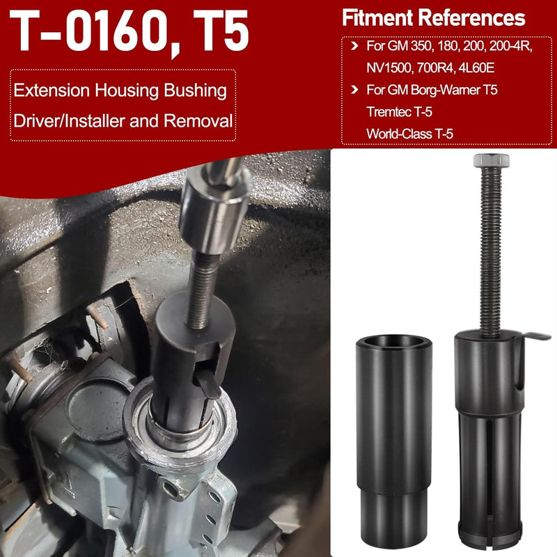 T-0160 Extension Housing Bushing Driver Remover Installer Tool for Transmission