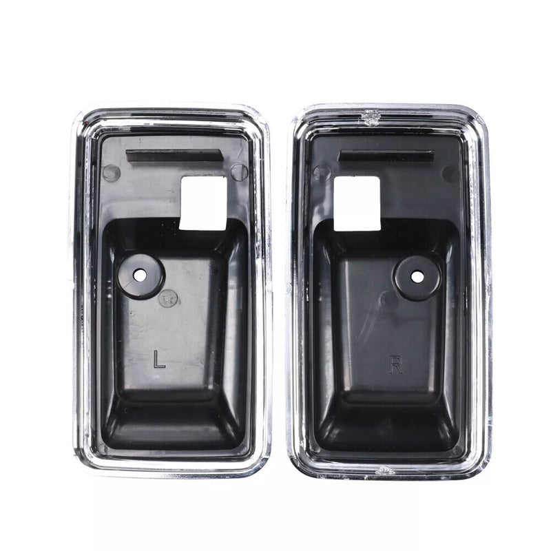 Interior Door Handle Bezel Cup Set for Firebird Trans Am Camaro 1976-1981