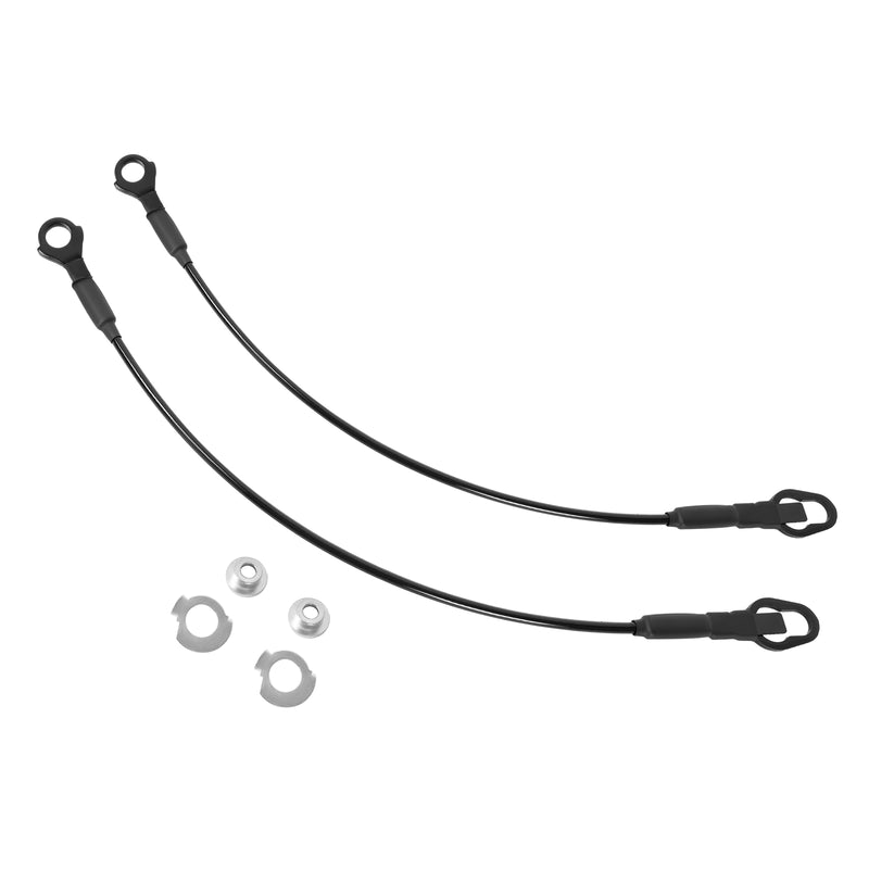 Rear Tailgate Cables Straps for Ford F-150 F250 F350 1983-1986 Truck LH+RH Set