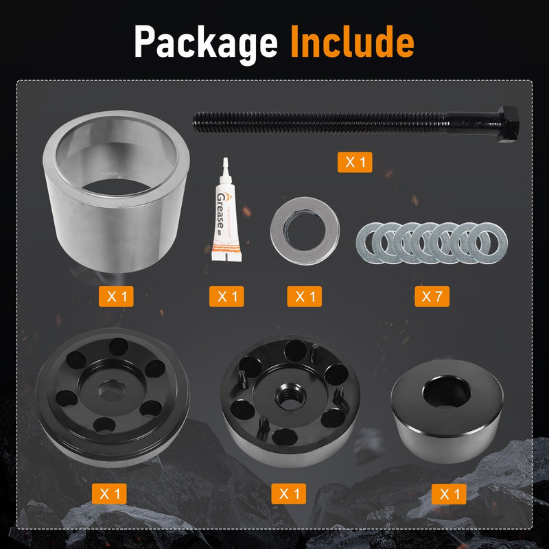 TRB5914-T Bushing Installation Tool for Hendrickson Vantraax Narrow Bushing